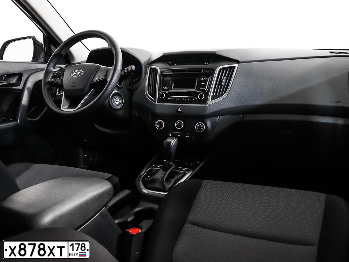 Фото автомобиля HYUNDAI CRETA, 2017 — госномер Х878ХТ178. Цвет: БЕЛЫЙ
