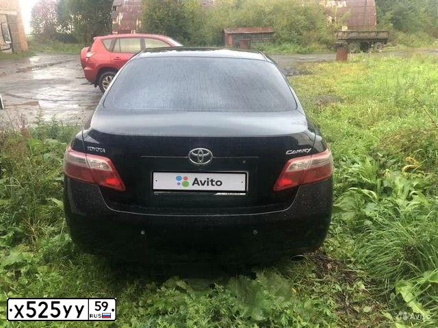 Фото автомобиля TOYOTA CAMRY, 2007 — госномер Р077УА159