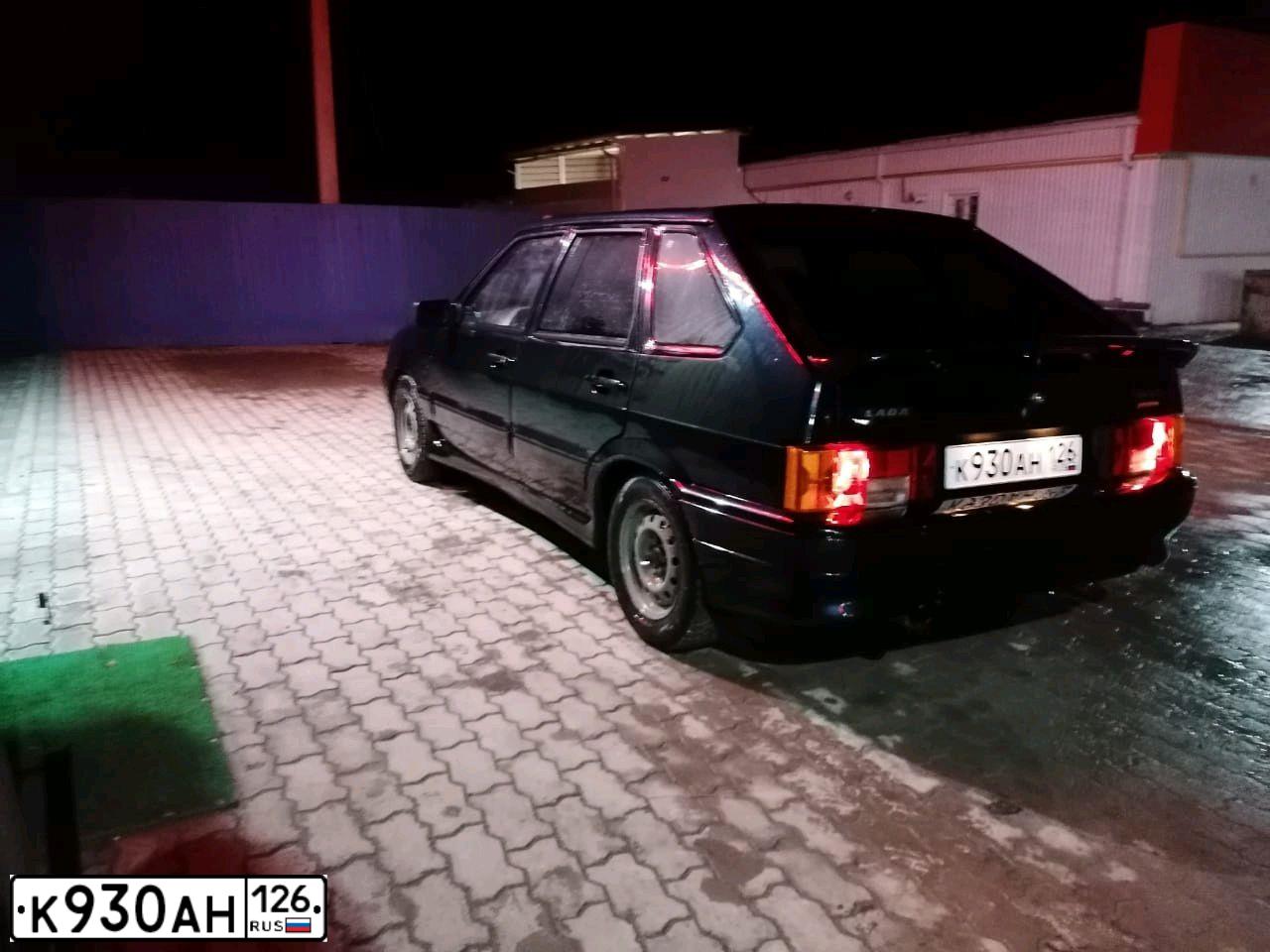 Фото автомобиля LADA 2114, 2006 — госномер О874МХ126. Цвет: ГРАФИТОВЫЙ МЕТАЛЛИК