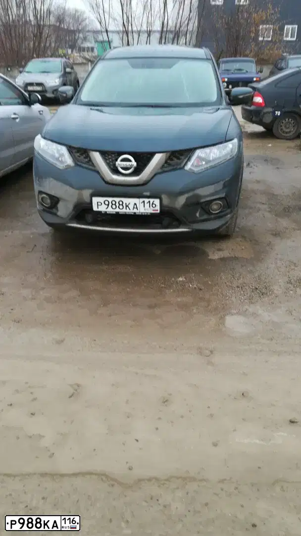 Фото автомобиля RENAULT SANDERO, 2012 — госномер К161ВО116. Цвет: ЧЕРНЫЙ