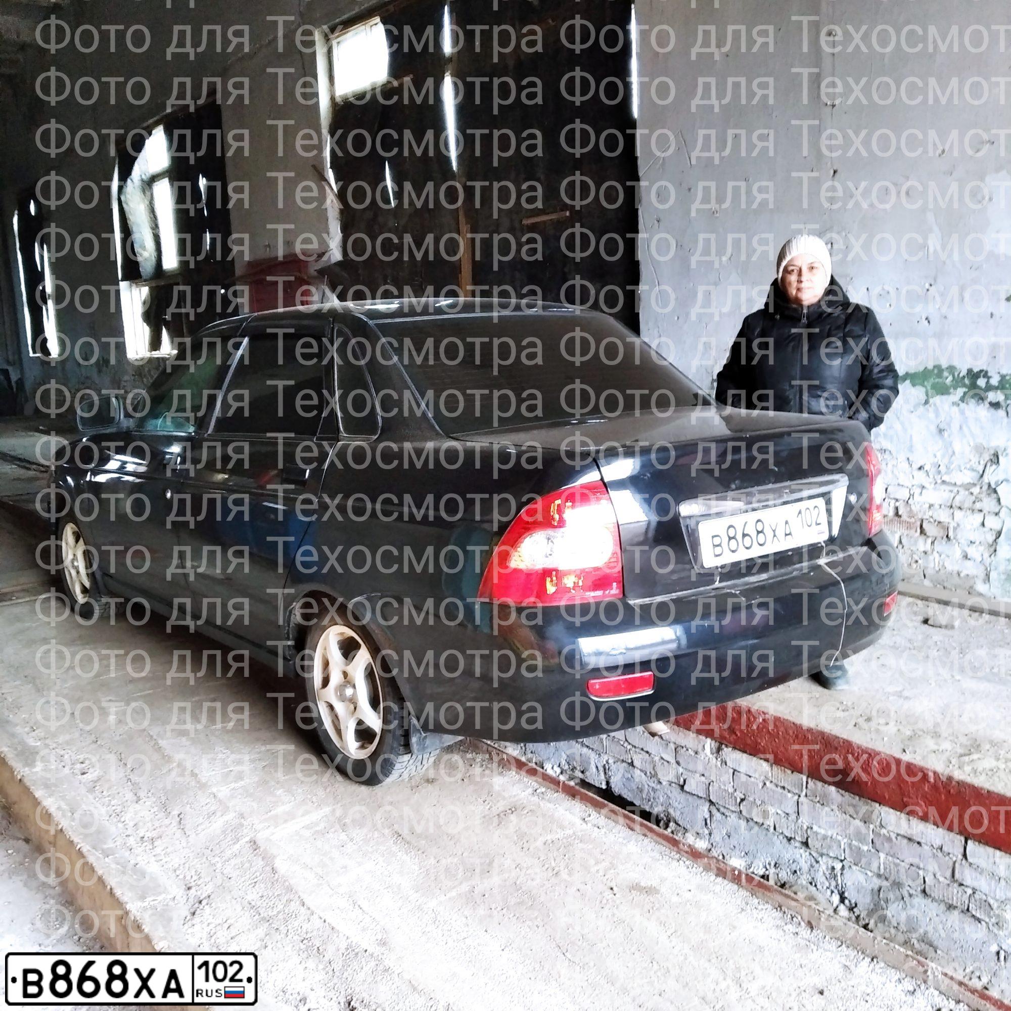 Фото автомобиля LADA 2170 PRIORA, 2010 — госномер У897РВ48. Цвет: Сине-Черный