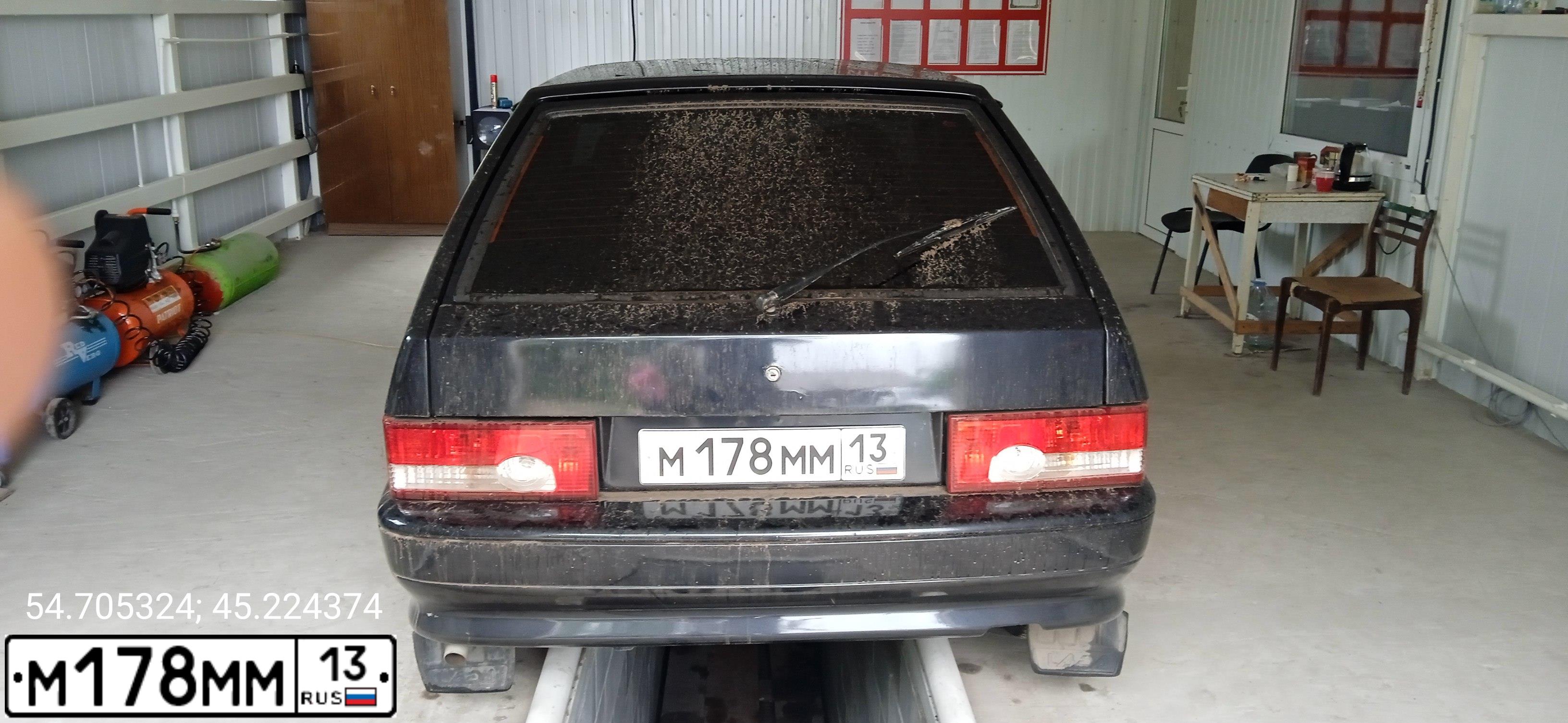 Фото автомобиля LADA 2114 SAMARA, 2008 — госномер М178ММ13. Цвет: ГРАФИТОВЫЙ МЕТАЛЛИК