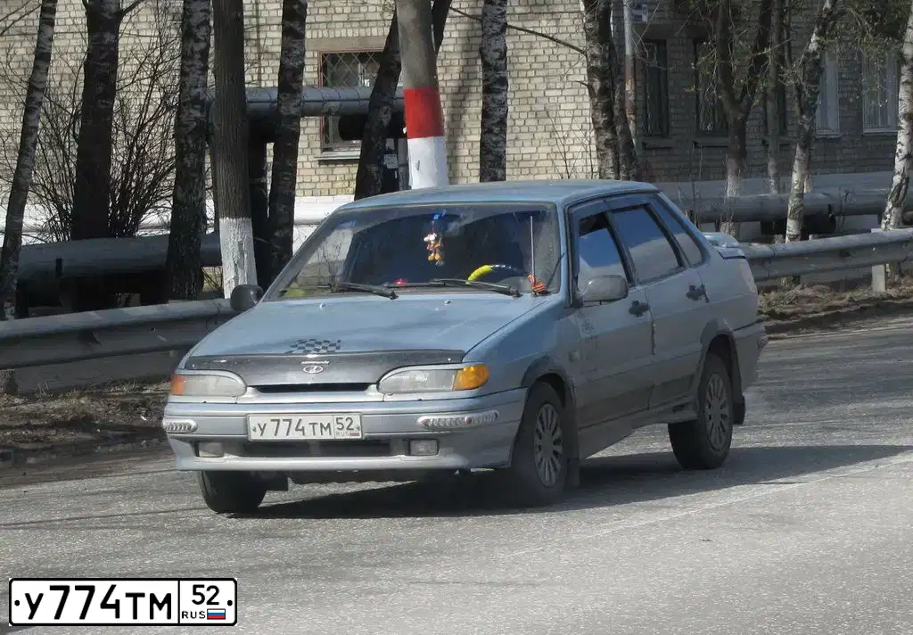 Фото автомобиля LADA 2115 SAMARA, 2001 — госномер У774ТМ52. Цвет: СЕРО-ГОЛУБОЙ