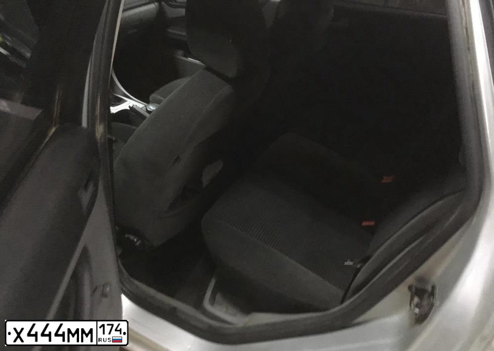 Фото автомобиля FORD FOCUS, 2008 — госномер У734НТ72. Цвет: СЕРЕБРИСТЫЙ