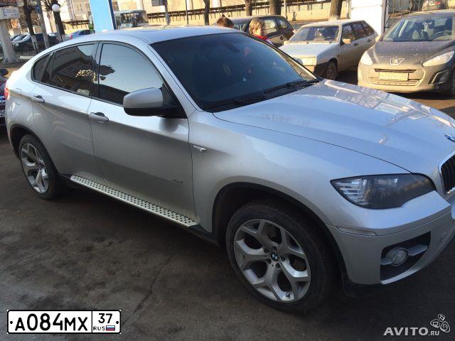 Фото автомобиля BMW X6, 2008 — госномер Н213НР77. Цвет: СИНИЙ