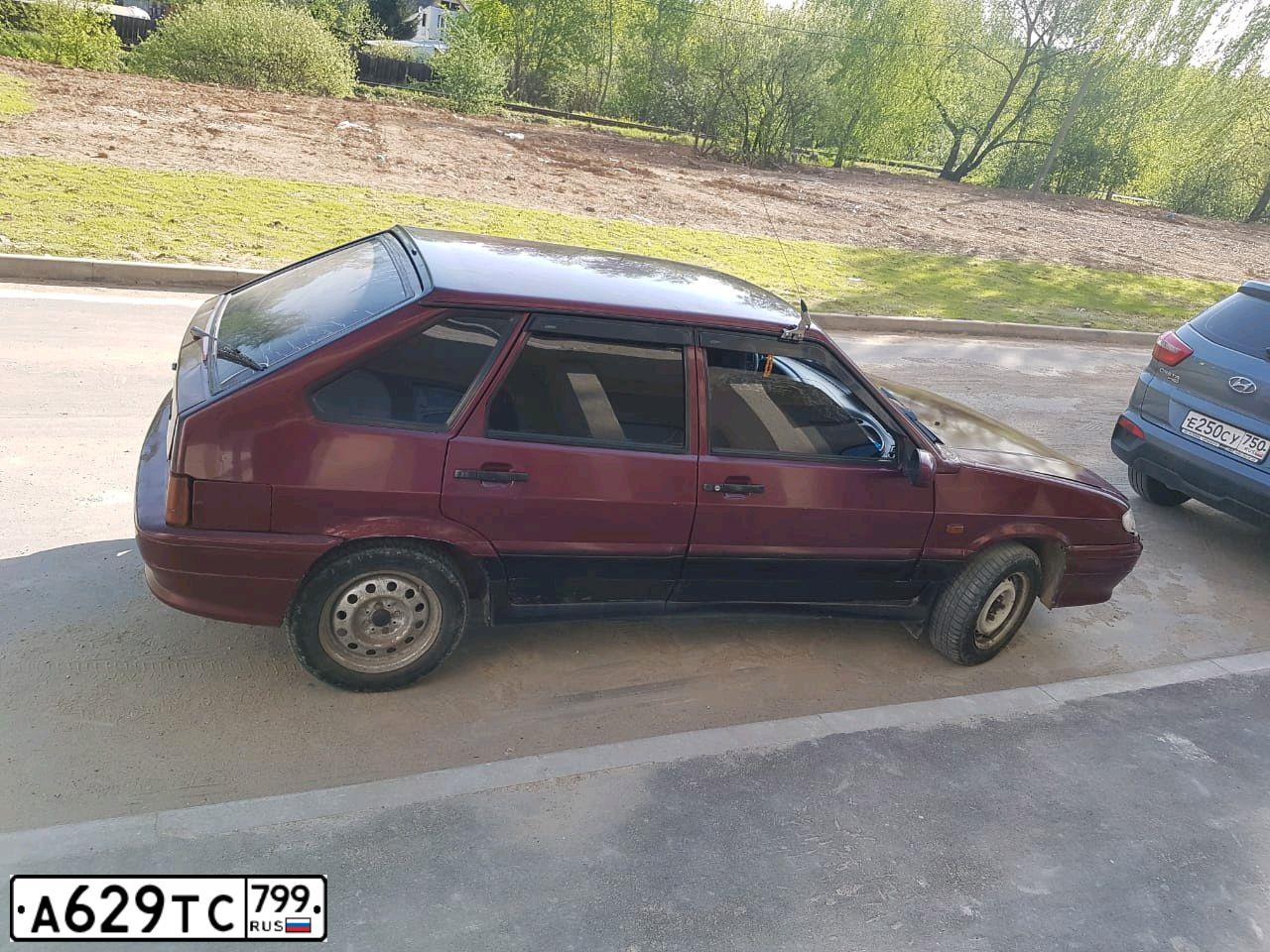 Фото автомобиля LADA 2114 SAMARA, 2005 — госномер С345ТН150. Цвет: КРАСНЫЙ