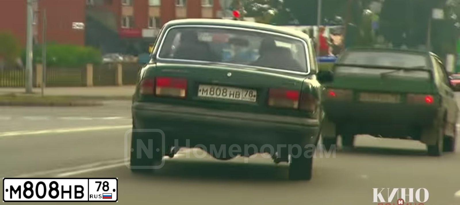 Фото автомобиля ГАЗ3110, 1999 — госномер М808НВ78. Цвет: ЗЕЛЕНЫЙ