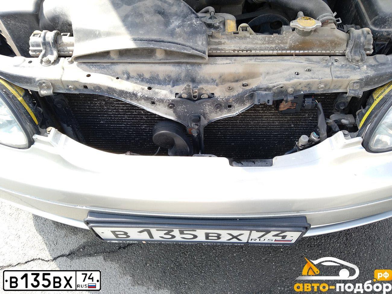 Фото автомобиля LEXUS GS, 2001 — госномер В888ВВ74. Цвет: серебристый