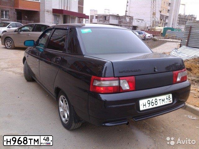 Фото автомобиля LADA 2110, 2007 — госномер Н968ТМ48