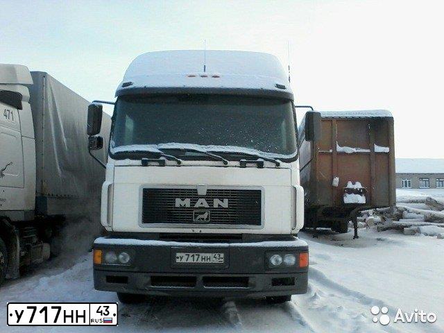 Фото автомобиля MAN 26.000-SERIE, 1997 — госномер А555ЕУ96. Цвет: БЕЛЫЙ