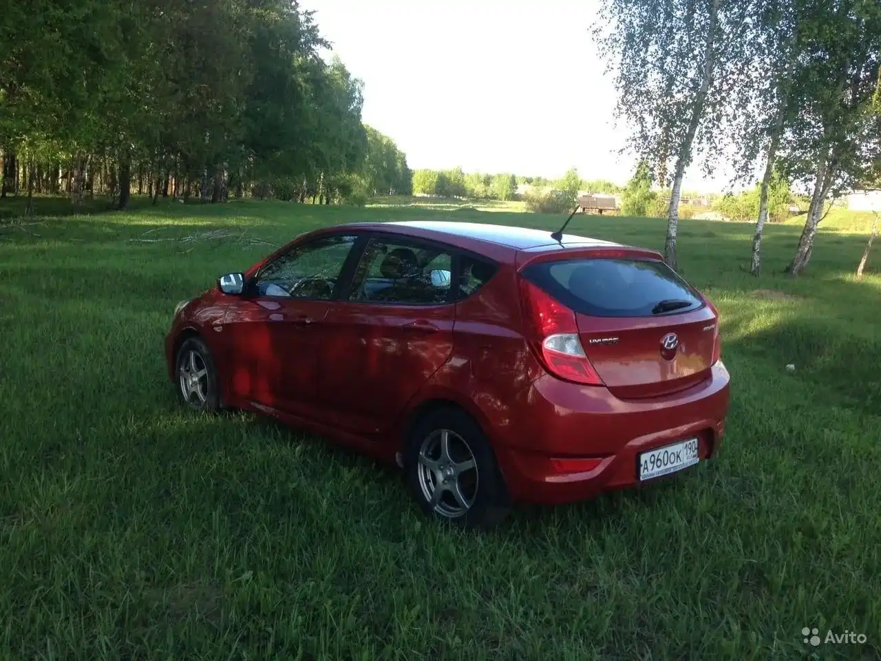 Фото автомобиля HYUNDAI SOLARIS, 2011 — госномер Р595ВТ44