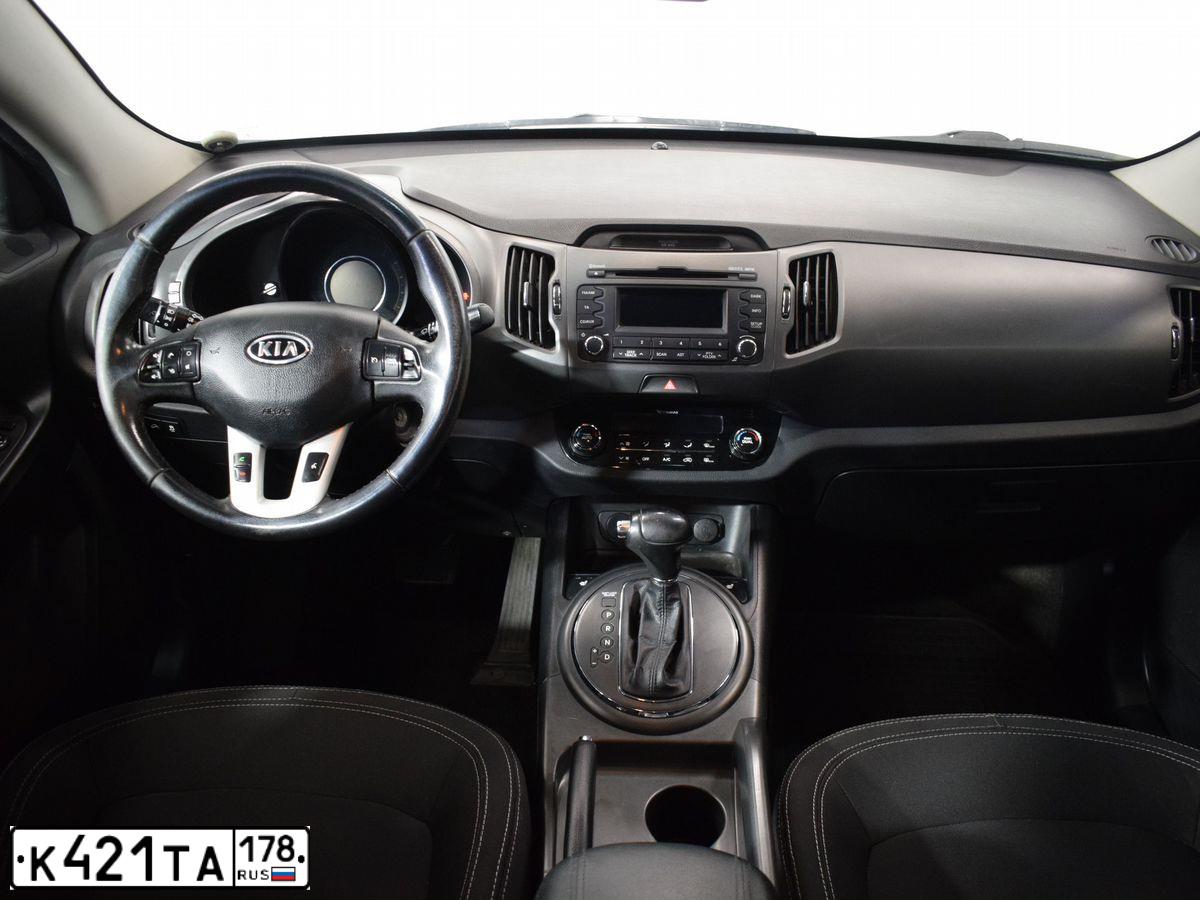 Фото автомобиля KIA SPORTAGE, 2011 — госномер С175УК198. Цвет: синий