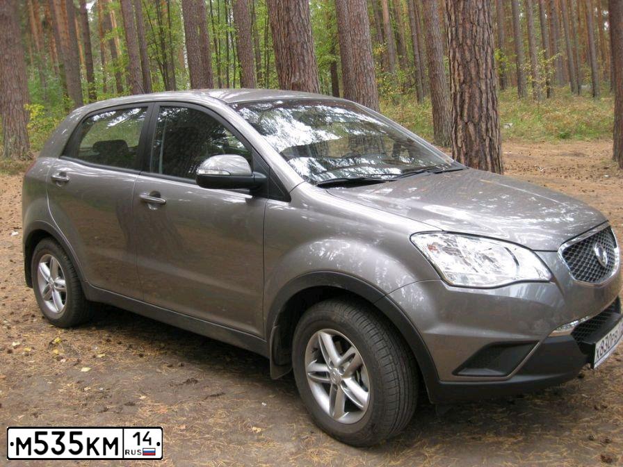 Фото автомобиля SSANGYONG ACTYON, 2012 — госномер М305МС716. Цвет: ТЕМНО-СЕРЫЙ