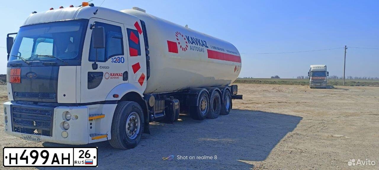 Фото автомобиля FORD CARGO, 2008 — госномер Н499АН26. Цвет: Белый
