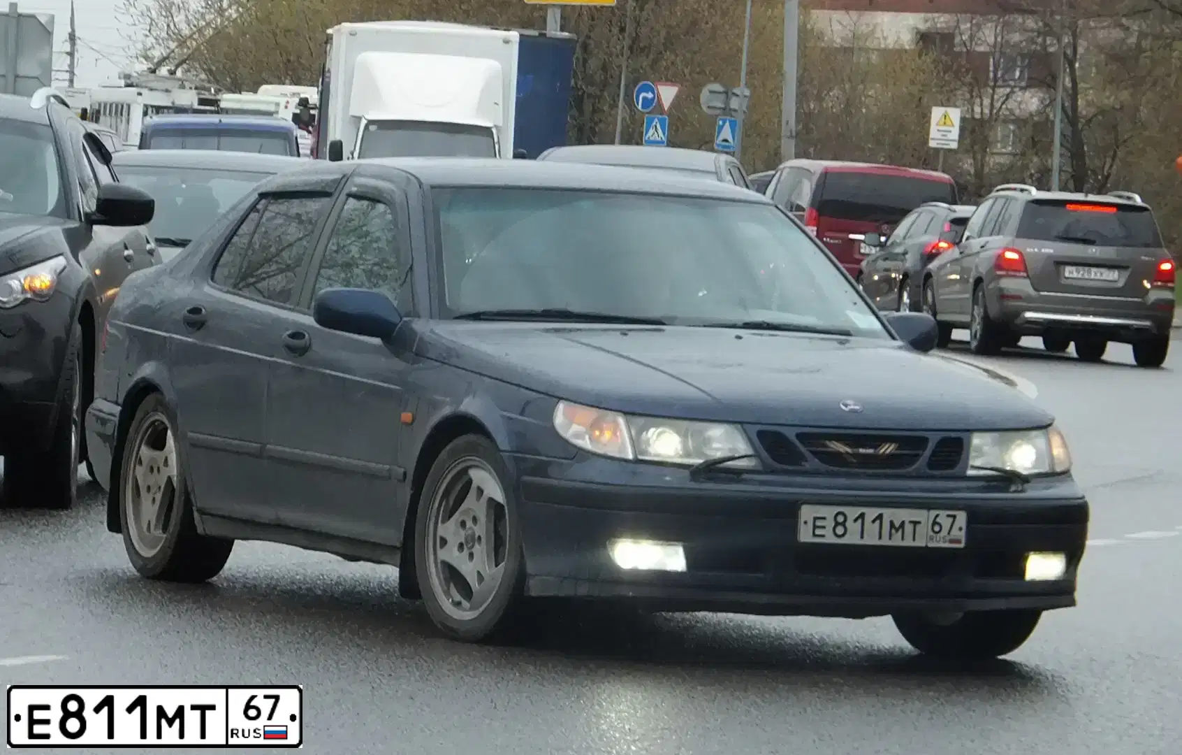 Фото автомобиля LADA LARGUS, 2012 — госномер Т811МТ67. Цвет: БЕЛЫЙ