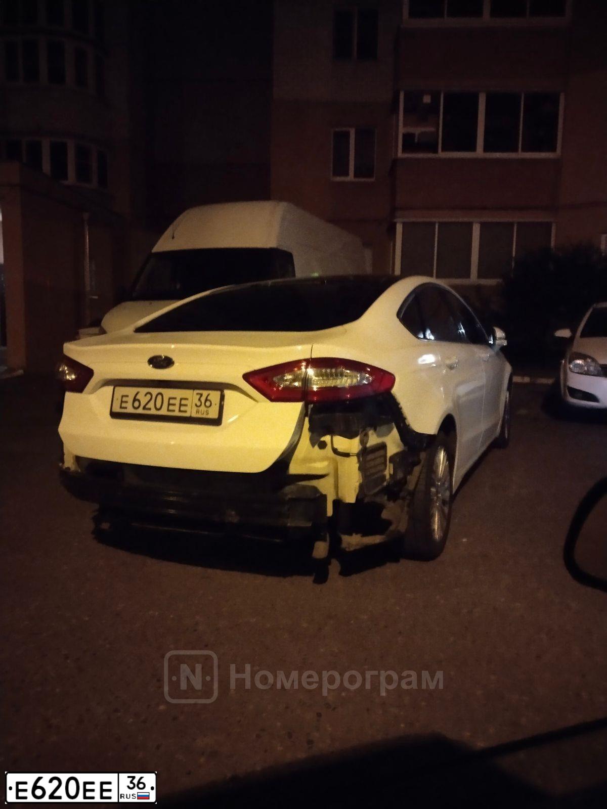 Фото автомобиля FORD FUSION, 2005 — госномер О955АВ136. Цвет: ЧЕРНЫЙ