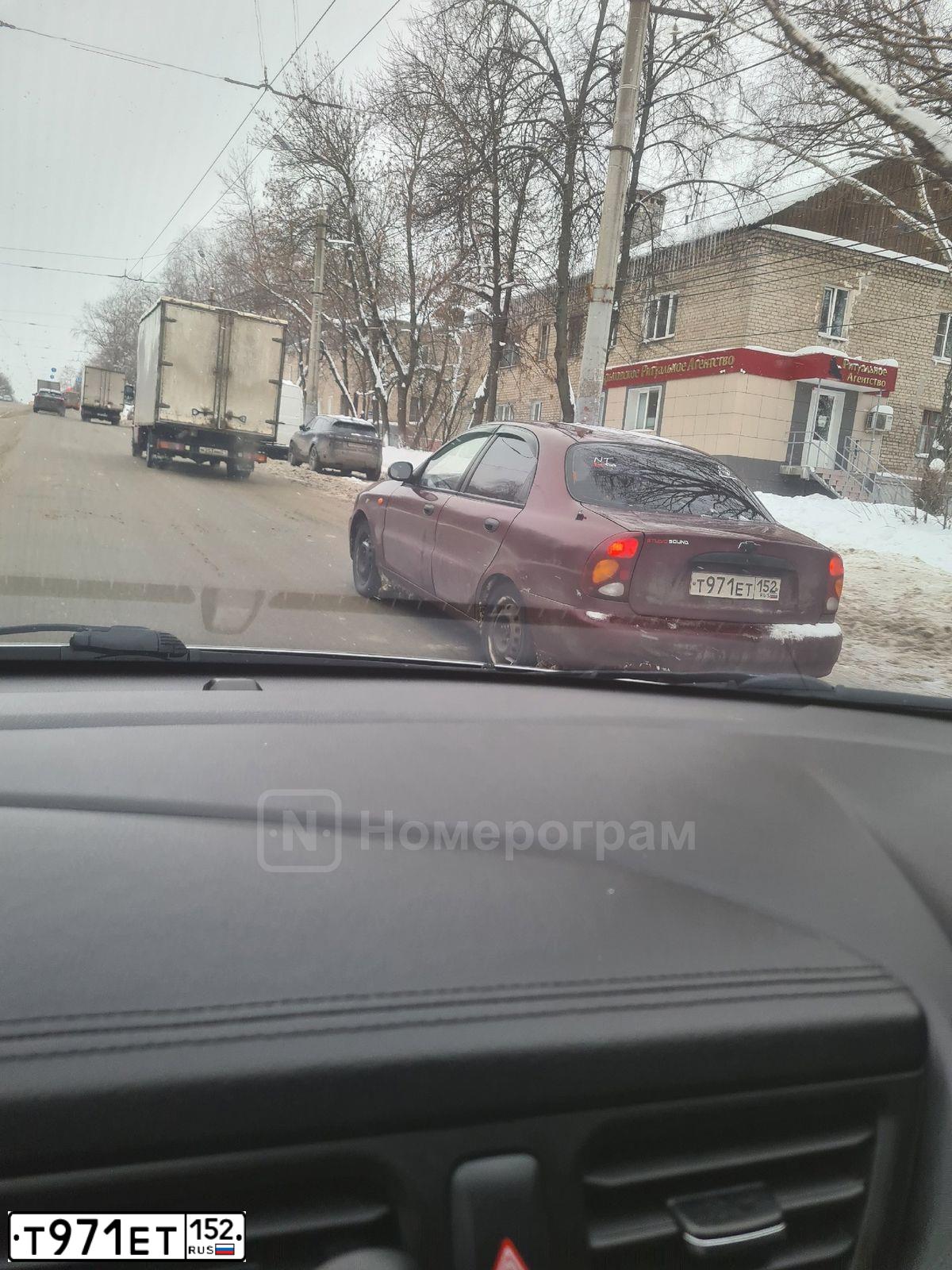 Фото автомобиля CHEVROLET LANOS, 2008 — госномер Р055АР185