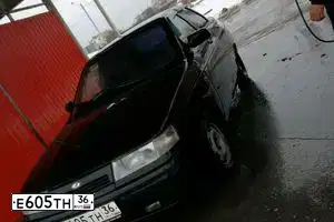 Фото автомобиля LADA 2110, 2004 — госномер У545ВС36. Цвет: ЧЕРНЫЙ