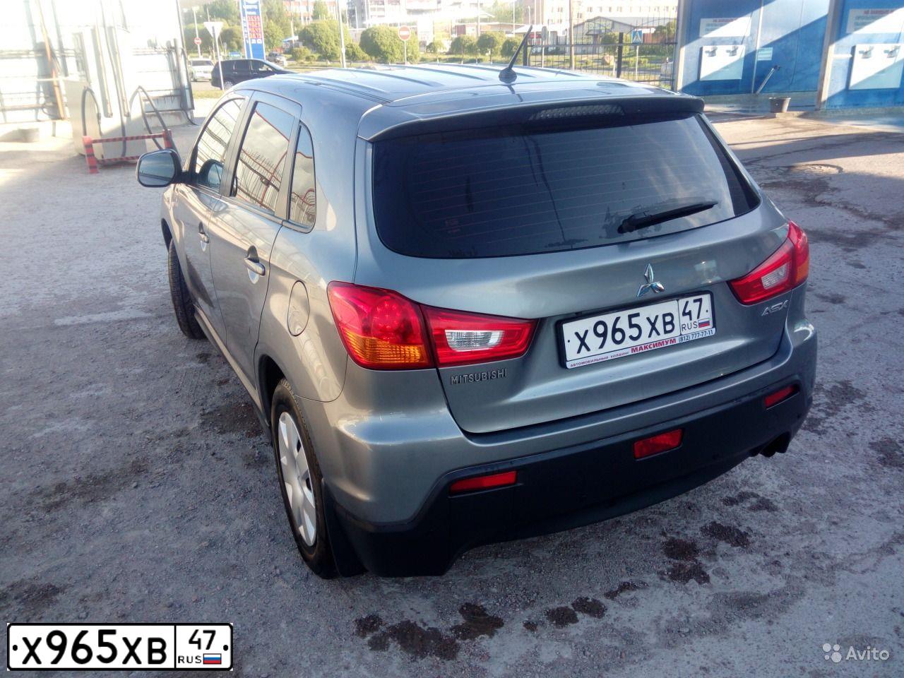 Фото автомобиля MITSUBISHI ASX, 2011 — госномер Т094КВ45. Цвет: СИНИЙ