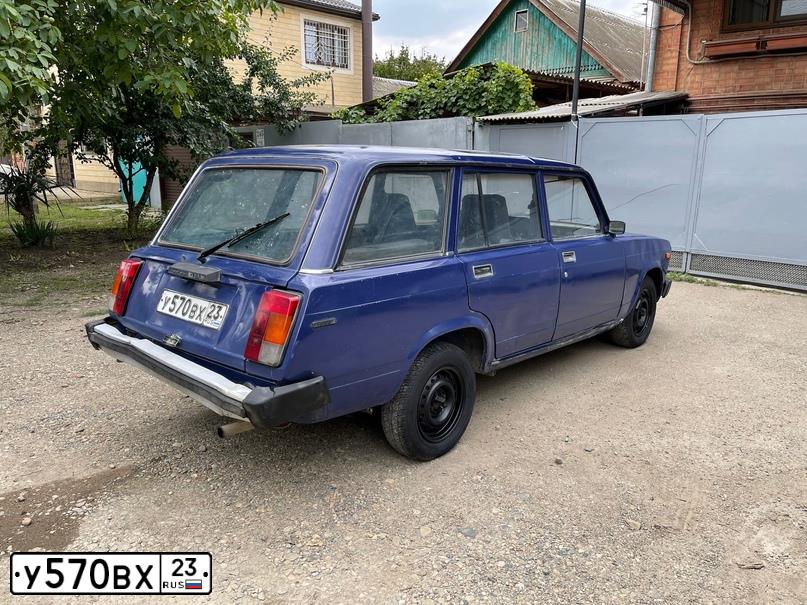 Фото автомобиля LADA 2104, 1999 — госномер К043ТХ193. Цвет: синий
