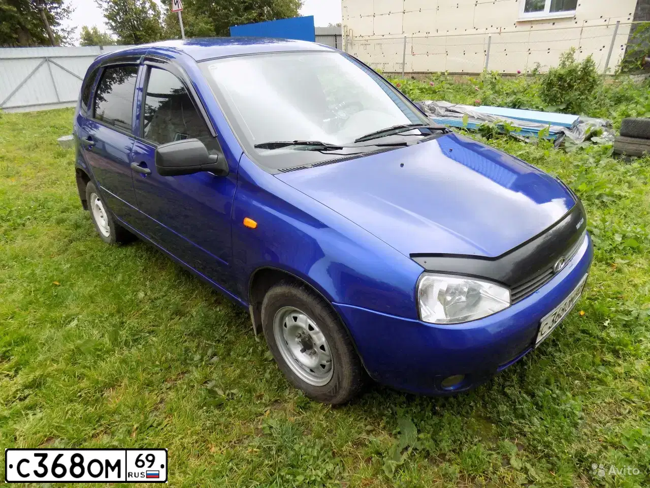 Фото автомобиля LADA 1119 KALINA, 2011 — госномер С368ОМ69. Цвет: СИНИЙ