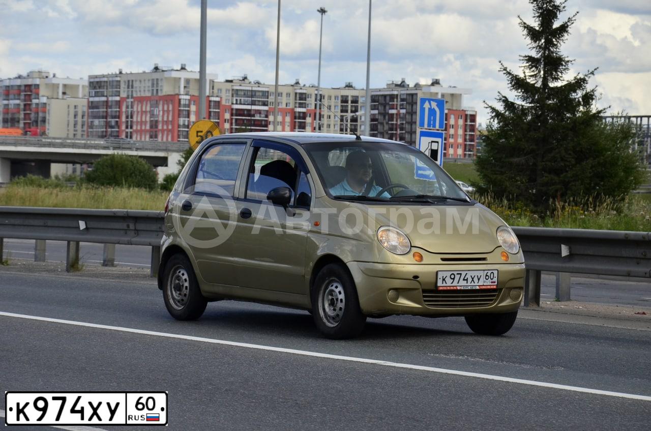 Фото автомобиля DAEWOO MATIZ, 2007 — госномер Т282МТ35. Цвет: БЕЖЕВО-СЕРЫЙ