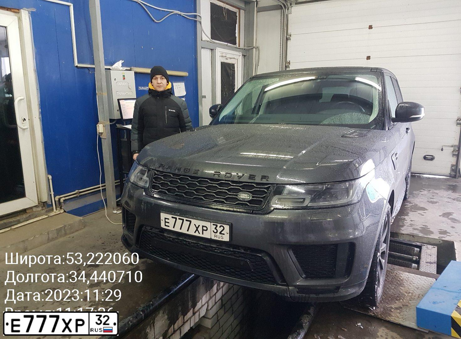 Фото автомобиля BMW X5, 2008 — госномер В777ХР32. Цвет: ЧЕРНЫЙ