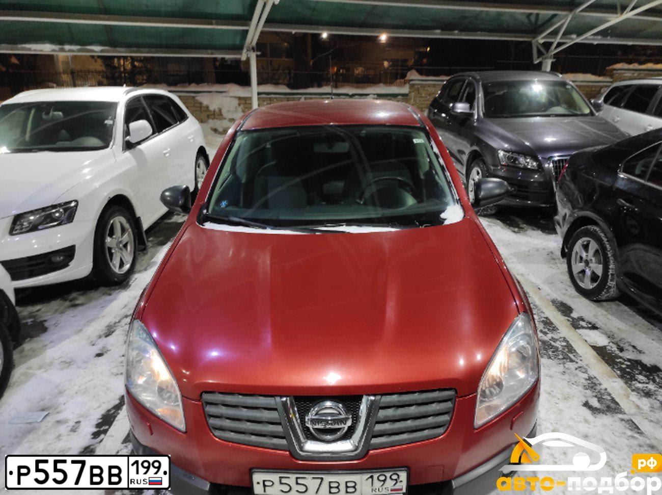 Фото автомобиля NISSAN QASHQAI, 2008 — госномер Р244АЕ40. Цвет: ТЕМНО-КРАСНЫЙ