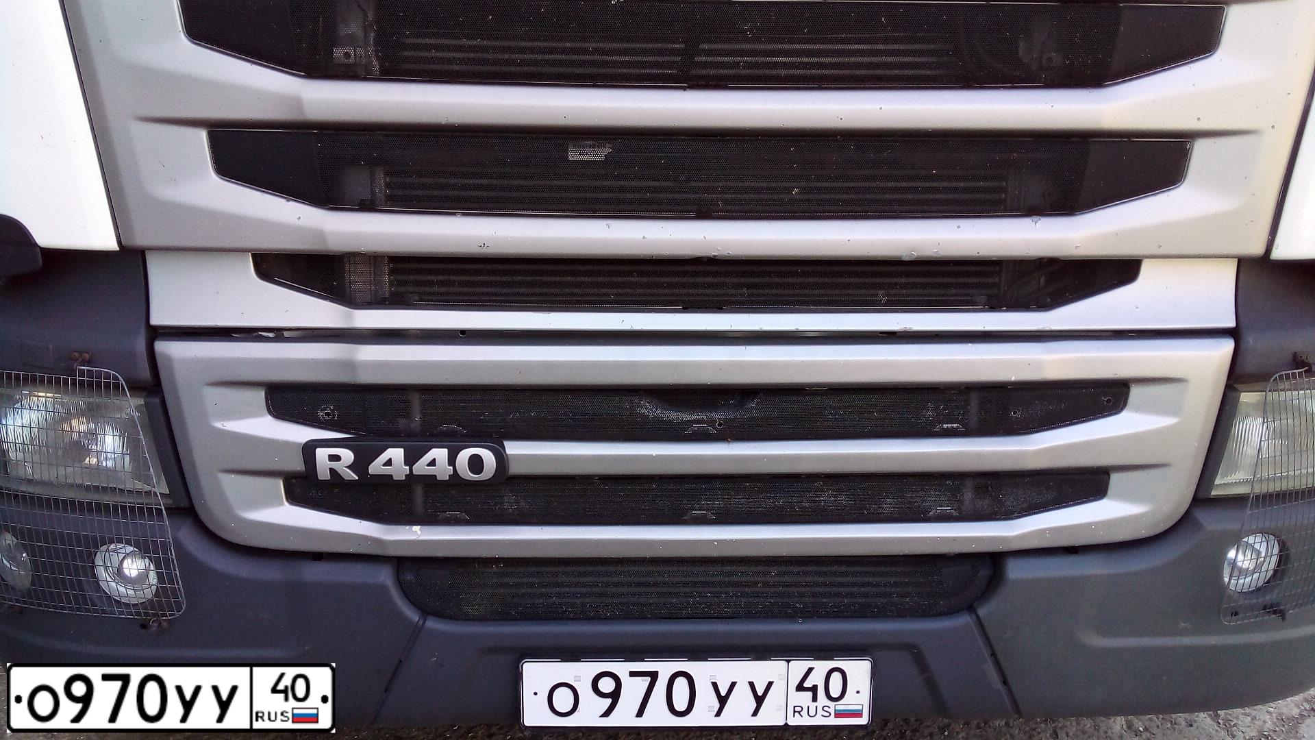 Фото автомобиля SCANIA SERIE R /4X2/, 2018 — госномер М390АУ716. Цвет: Белый