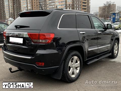 Фото автомобиля JEEP GRAND CHEROKEE, 2011 — госномер А237ТВ51. Цвет: ЧЕРНЫЙ