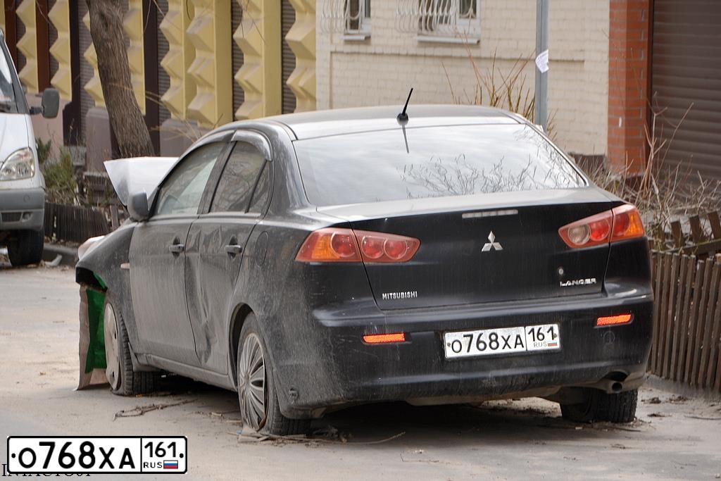 Фото автомобиля MITSUBISHI LANCER, 2007 — госномер М910ОМ186