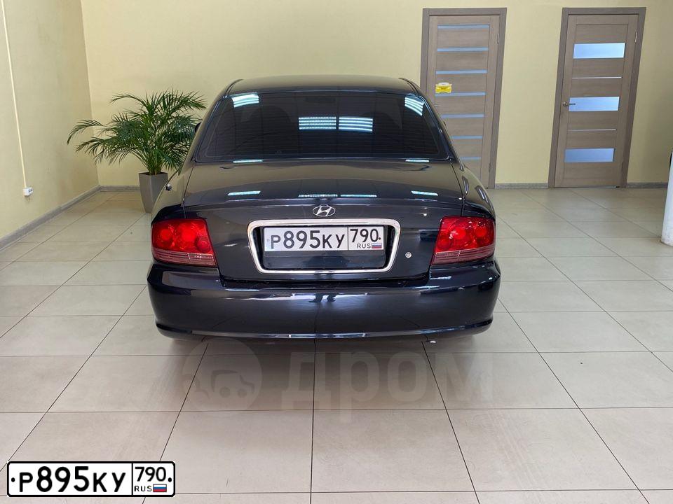 Фото автомобиля HYUNDAI SONATA, 2008 — госномер М954УО69. Цвет: ЧЕРНЫЙ