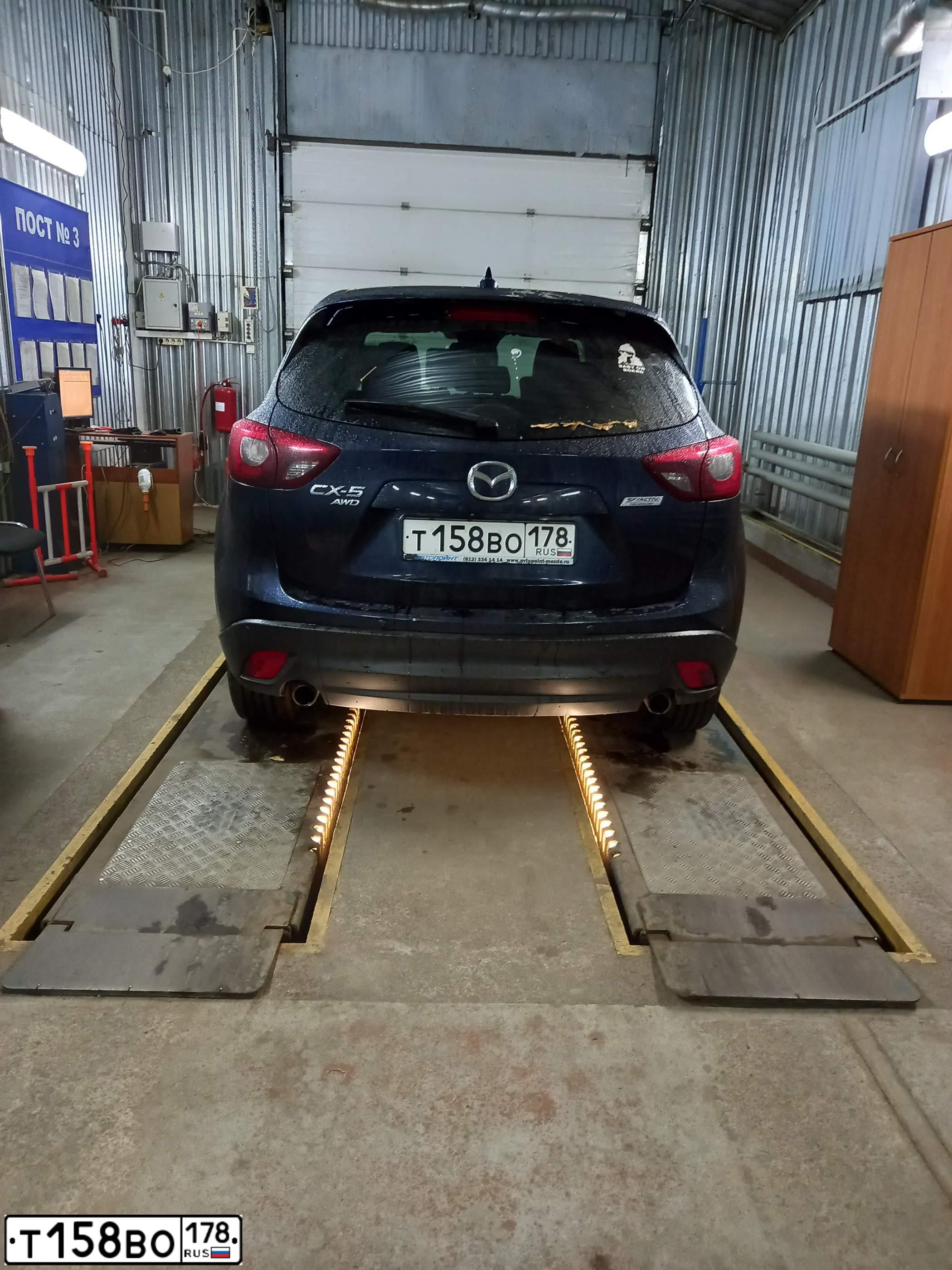 Фото автомобиля MAZDA CX-5, 2015 — госномер Т158ВО178. Цвет: СИНИЙ