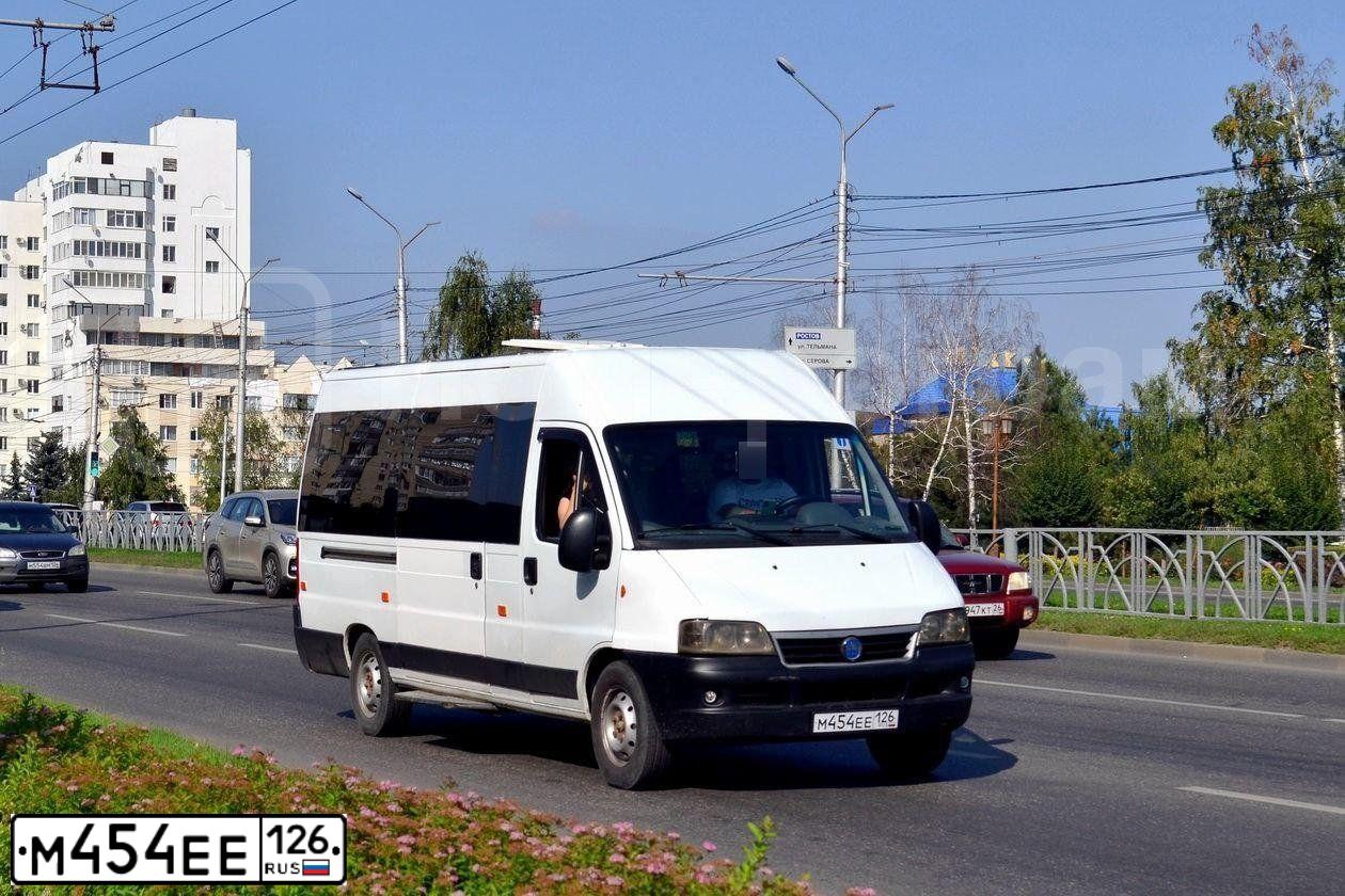 Фото автомобиля FIAT DUCATO, 2009 — госномер С040АА126. Цвет: Белый