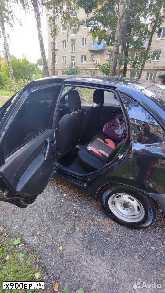 Фото автомобиля LADA 2190 GRANTA, 2013 — госномер Р334ЕС76. Цвет: ЧЕРНЫЙ