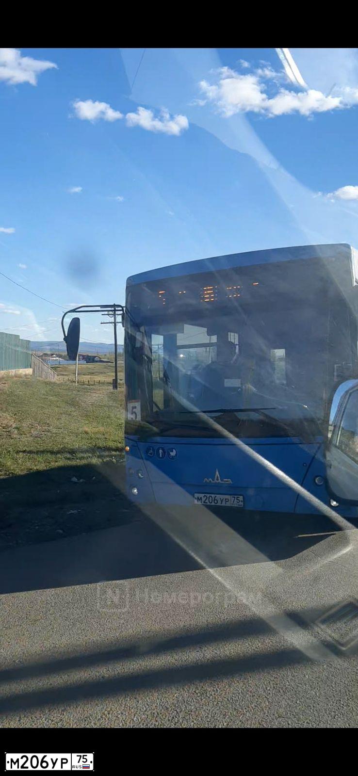 Фото автомобиля MAZ 206 - 226, 2019 — госномер М206УР75. Цвет: СЕРО-ГОЛУБОЙ