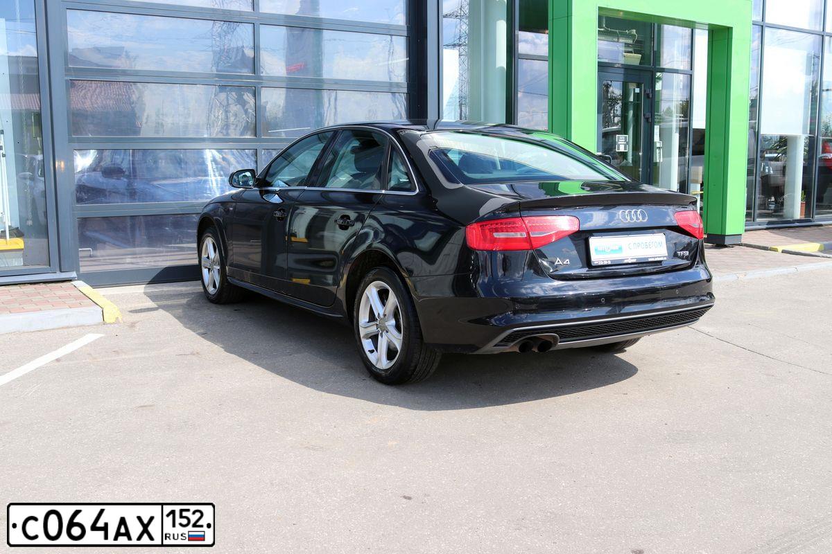 Фото автомобиля AUDI A4, 2013 — госномер С064АХ152. Цвет: ЧЕРНЫЙ