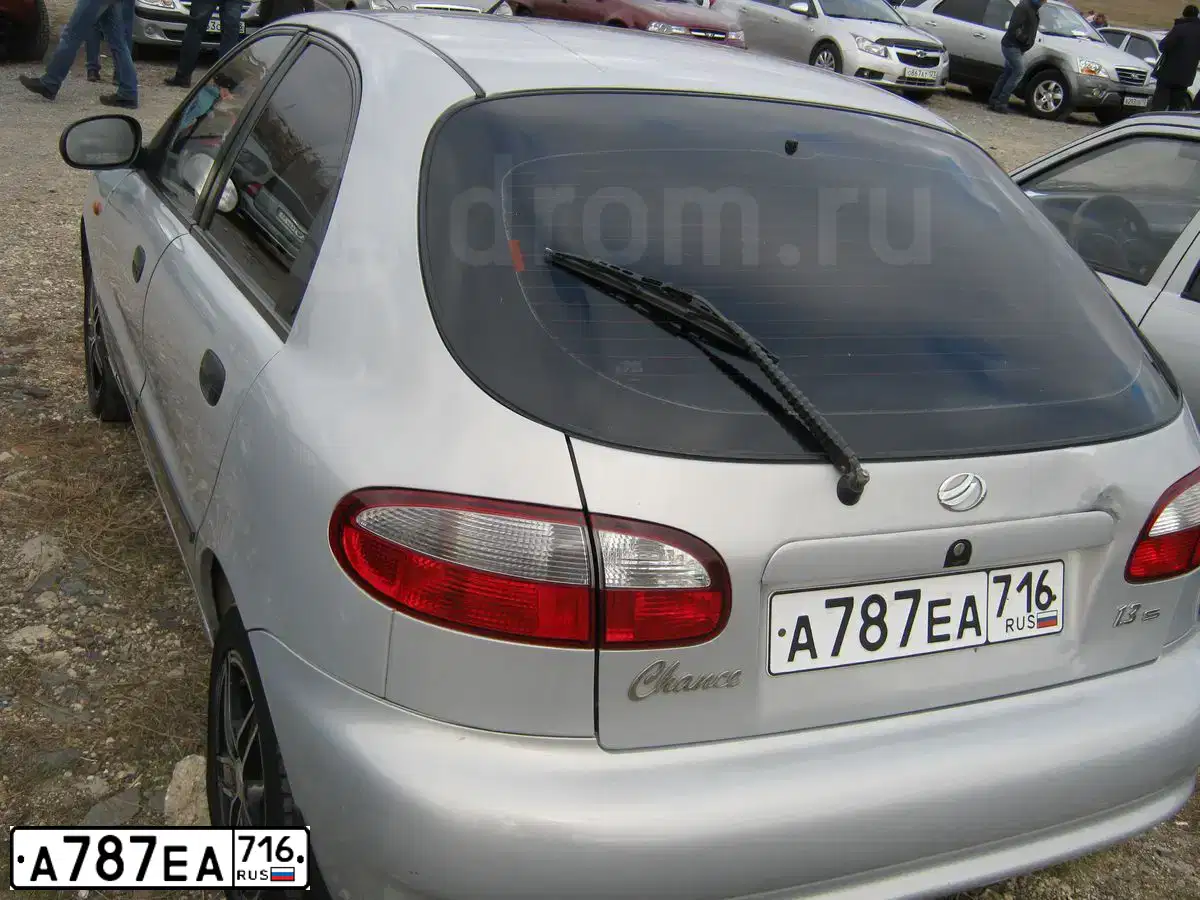 Фото автомобиля ZAZ CHANCE, 2011 — госномер А833ВА185. Цвет: Серебристый