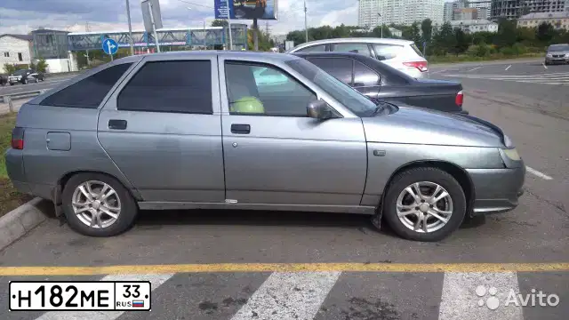 Фото автомобиля LADA 2112, 2006 — госномер Х353ТА33. Цвет: СРЕДНИЙ СЕРО ЗЕЛЕНЫЙ МЕТА