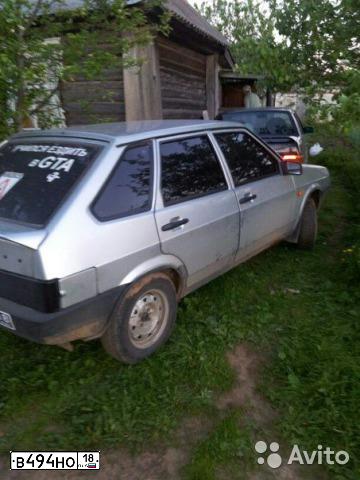Фото автомобиля LADA 2109 SAMARA, 2001 — госномер В494НО18. Цвет: СВЕТЛО-СЕРЕБРИСТЫЙ МЕТАЛЛ