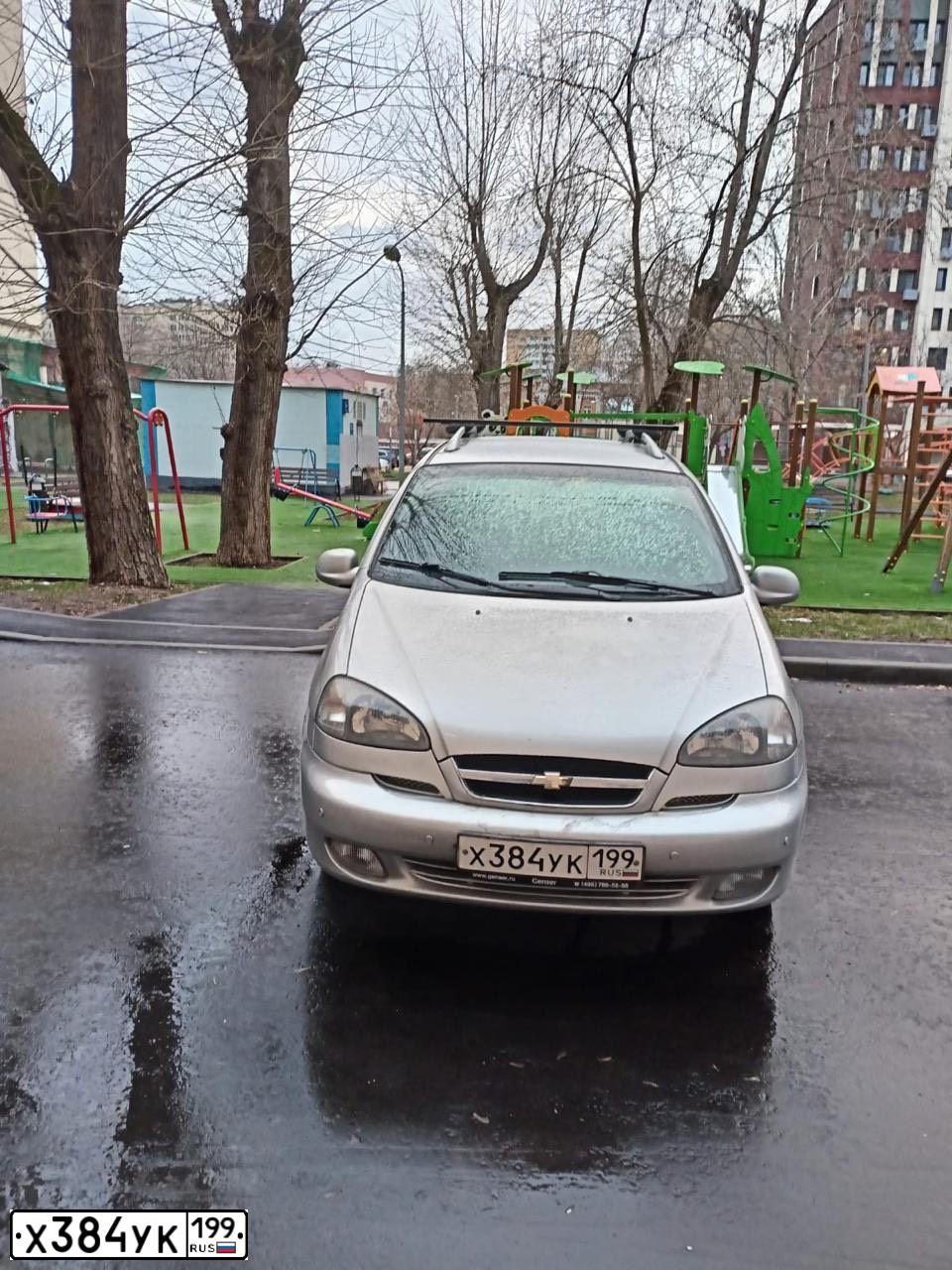 Фото автомобиля CHEVROLET REZZO, 2007 — госномер В262ОУ136. Цвет: СЕРЫЙ МЕТАЛЛИК