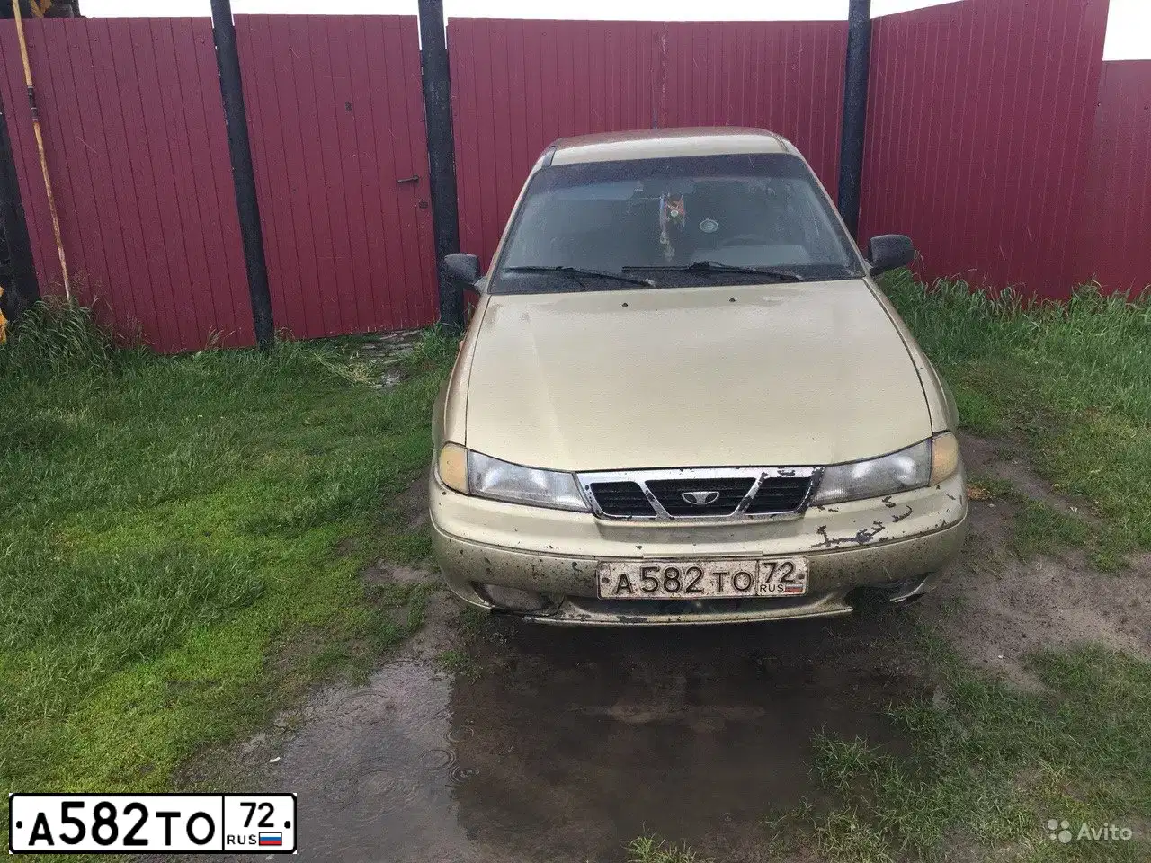 Фото автомобиля DAEWOO O NEXIA, 2007 — госномер А582ТО72. Цвет: ПЕСОЧНО-БЕЖЕВЫЙ