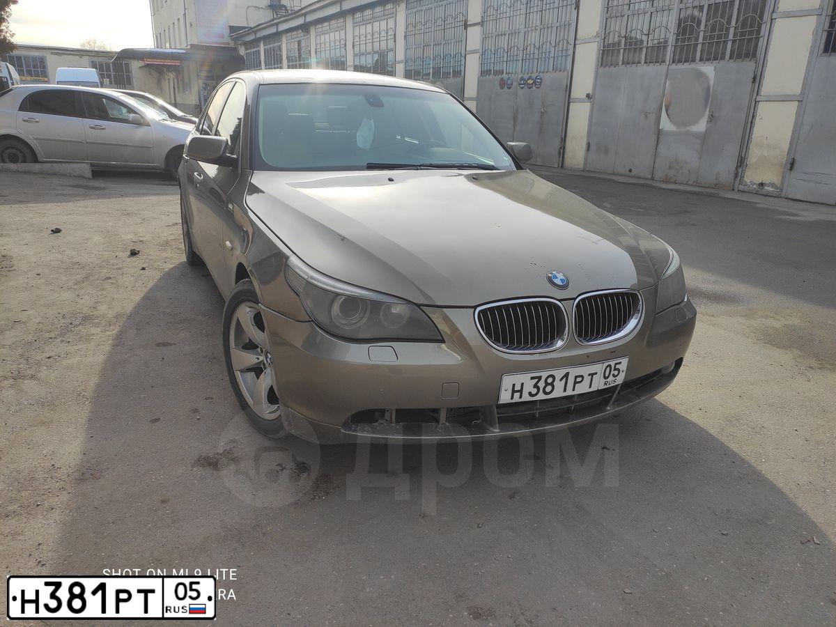 Фото автомобиля BMW 525IA, 2005 — госномер К622ВМ761. Цвет: ОЛИВКОВЫЙ