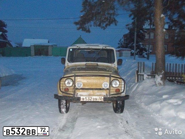 Фото автомобиля UAZ 3151 / HUNTER, 1997 — госномер В532ВВ72. Цвет: ЖЁЛТЫЙ