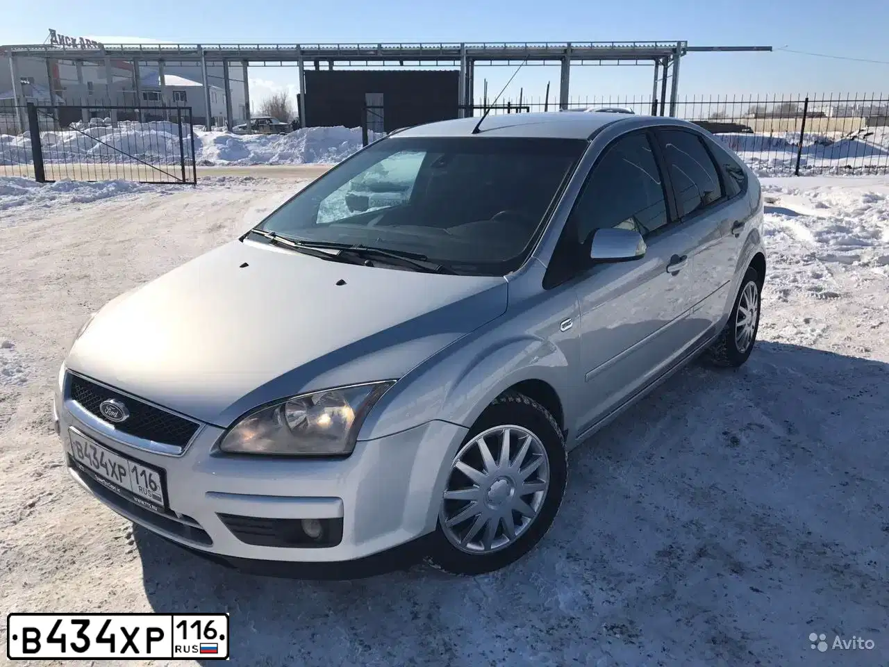 Фото автомобиля FORD FOCUS, 2007 — госномер В506НК763. Цвет: СЕРЕБРИСТЫЙ