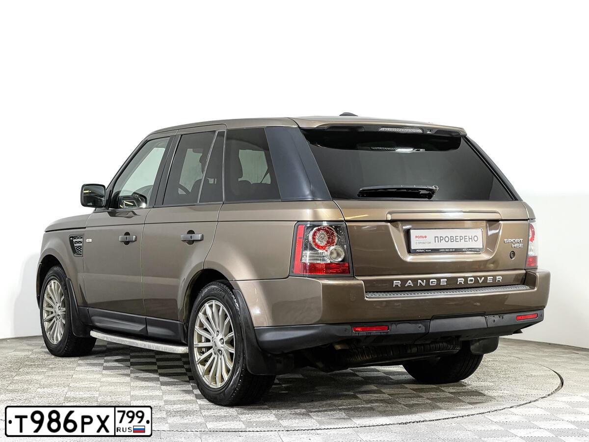 Фото автомобиля LAND ROVER RANGE ROVER SPORT, 2011 — госномер А170ХН797. Цвет: Коричневый