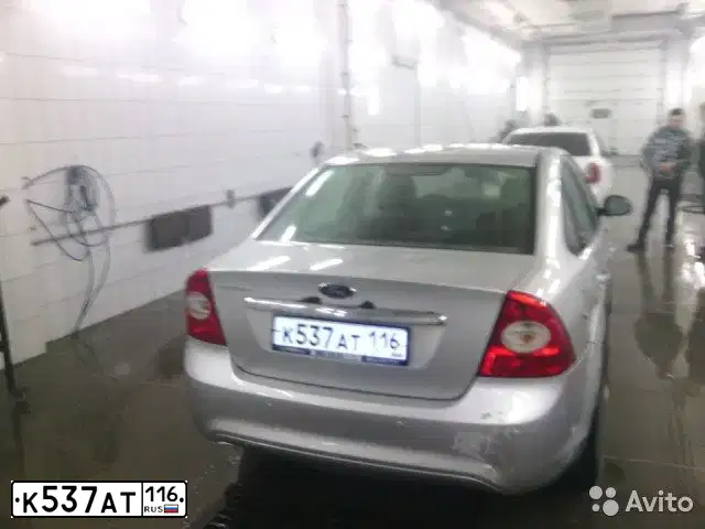 Фото автомобиля FORD FOCUS, 2008 — госномер К213ТА126. Цвет: Серебристый