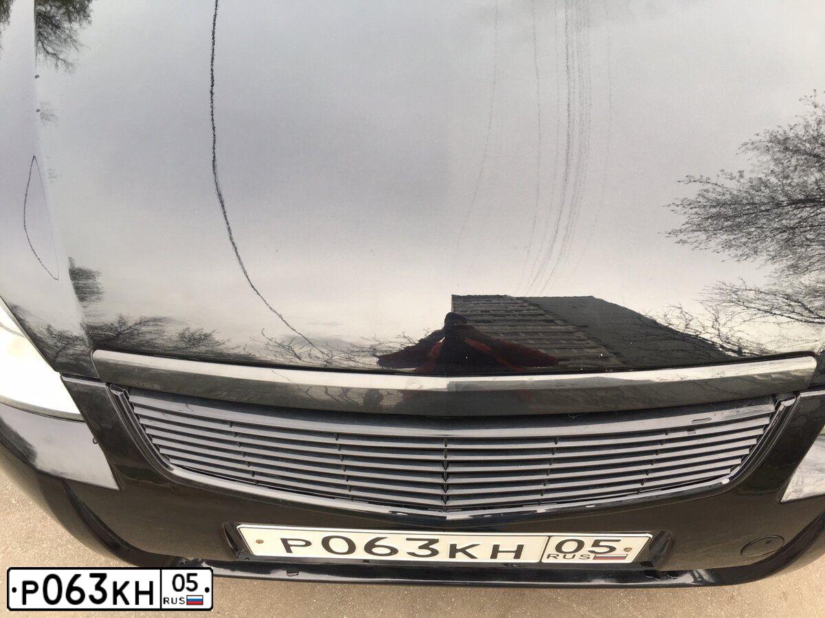 Фото автомобиля LADA 2170 PRIORA, 2012 — госномер Р063КН05. Цвет: Сине-Черный