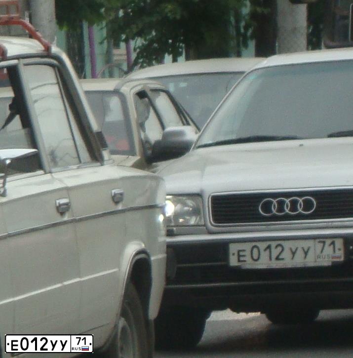 Фото автомобиля AUDI 100, 1992 — госномер А999НР97. Цвет: СЕРЫЙ