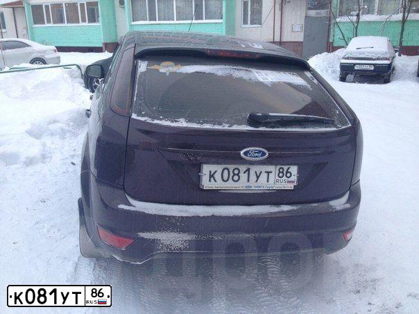 Фото автомобиля FORD FOCUS, 2009 — госномер А731ТР196. Цвет: ФИОЛЕТОВЫЙ
